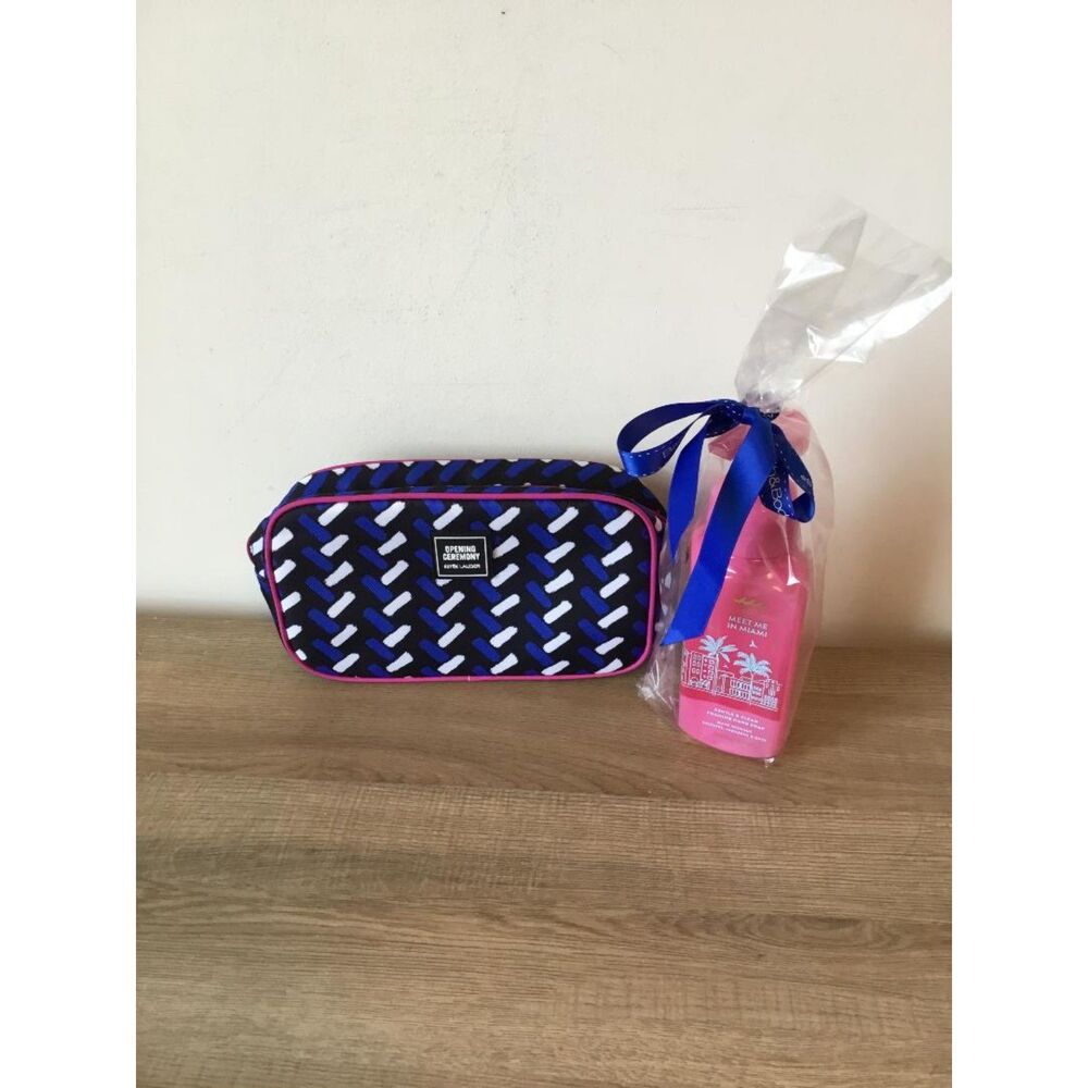 Estee Lauder "Opening Ceremony" Cosmetic Bag w/Bath & Body Works Hand Soap
